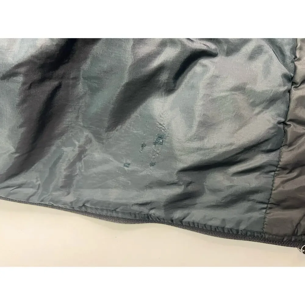 Vintage St. Moritz Vest Puffer Ski Striped Outdoor Black Men’s Size Large